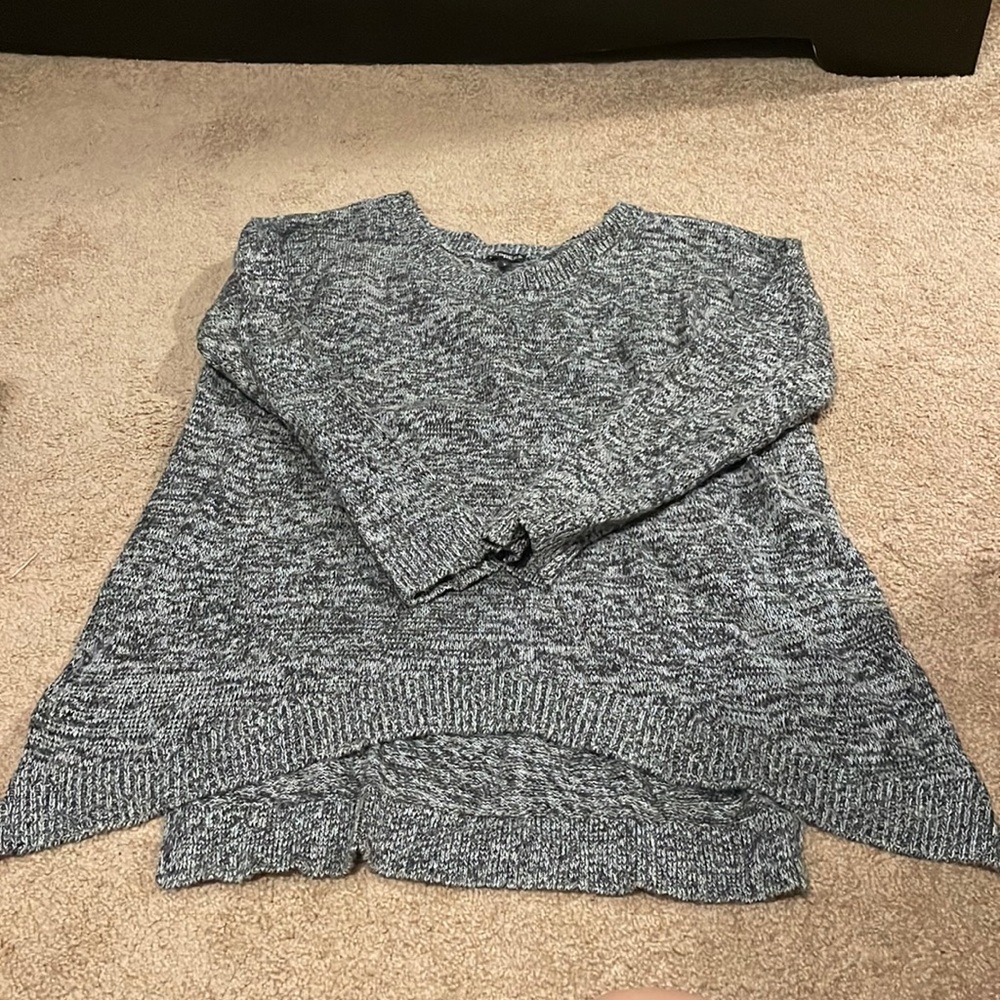 Express side split sweater